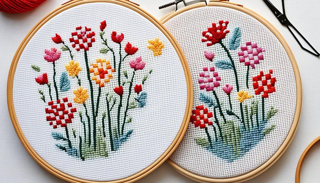 Cross stitch aesthetics