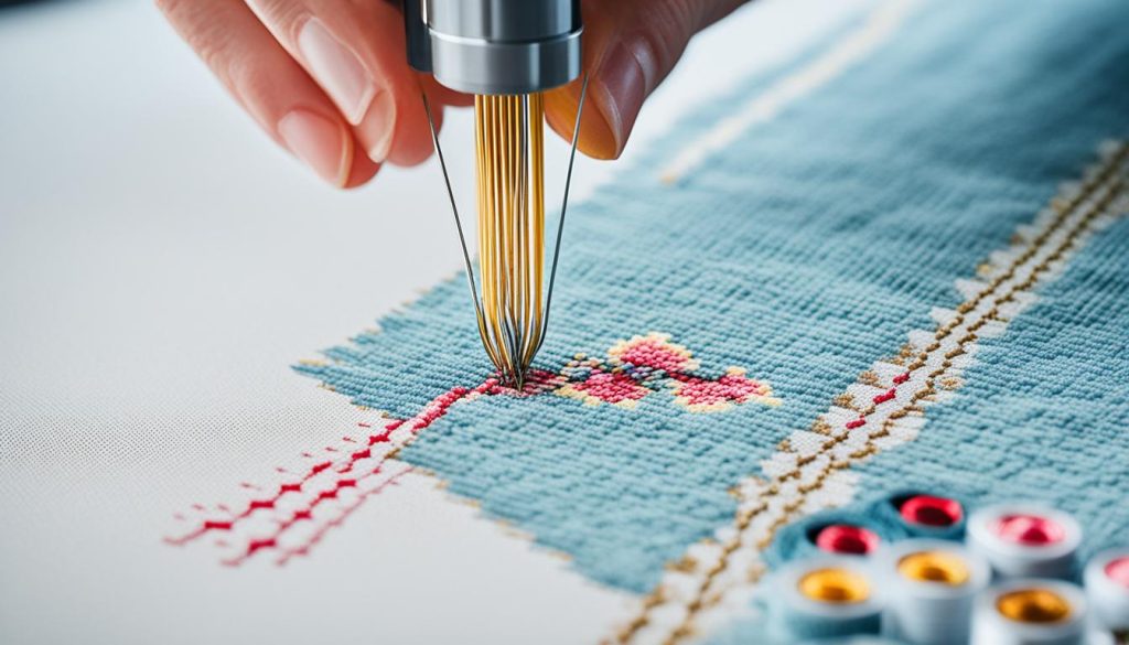 Cross stitch techniques
