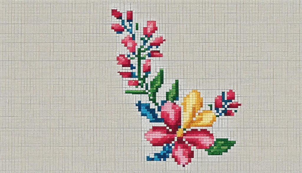 cross stitch canvas