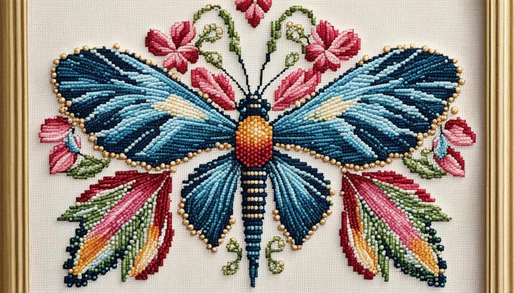 cross stitch embellishments