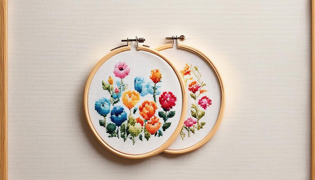 cross stitch hoops