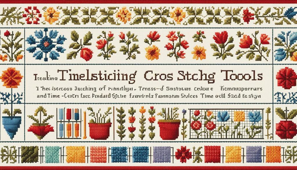 history of cross stitching