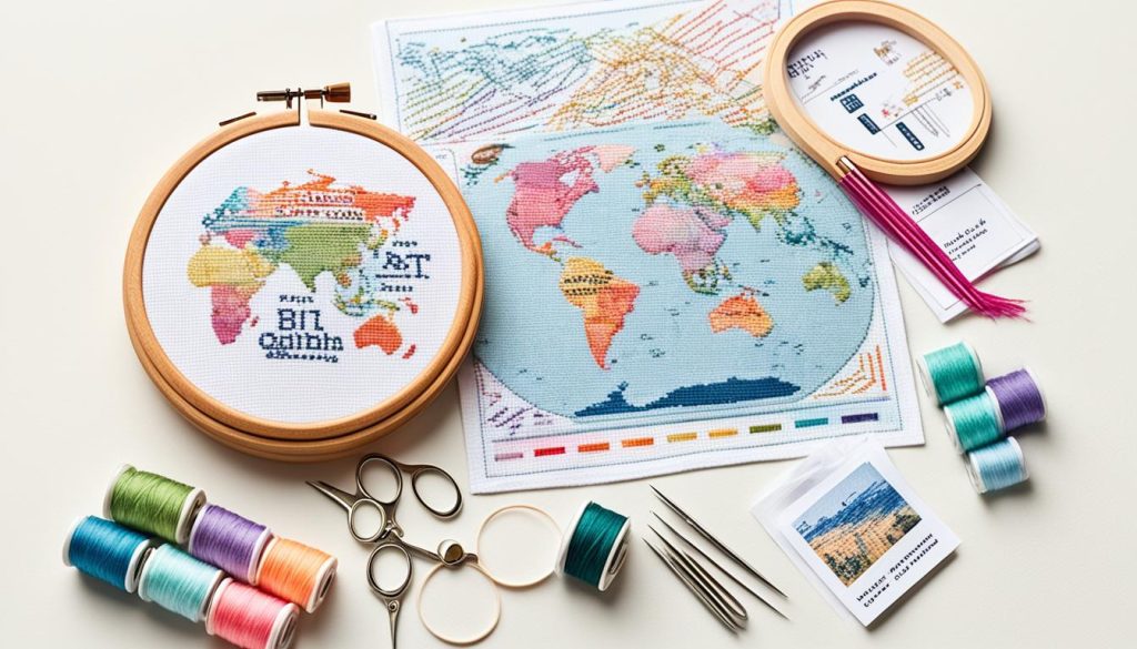 travel-friendly cross stitch projects