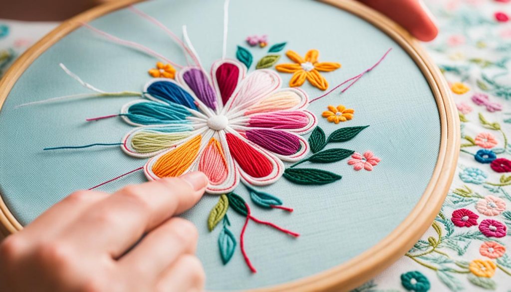 Embroidery techniques