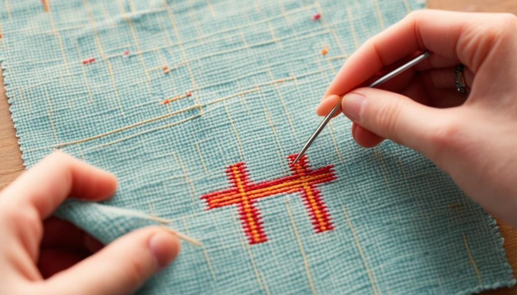 cross stitch techniques