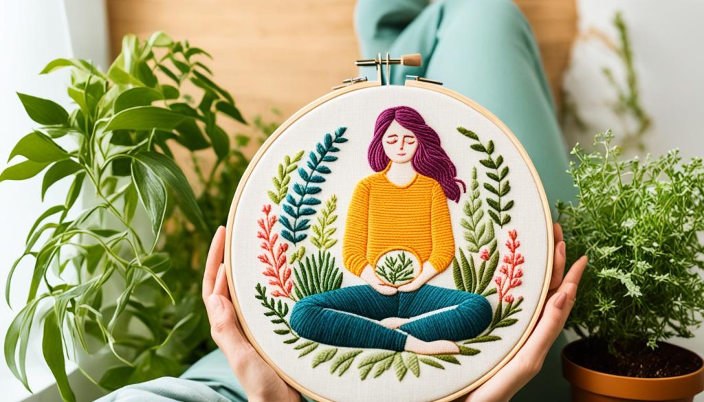 embroidery therapy