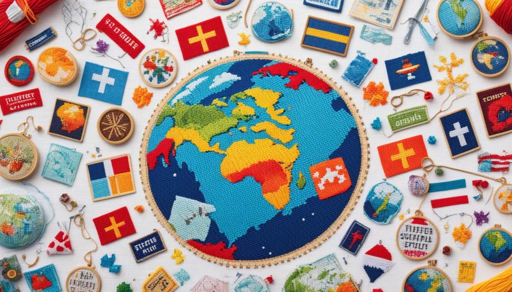 international shipping cross stitch accessories