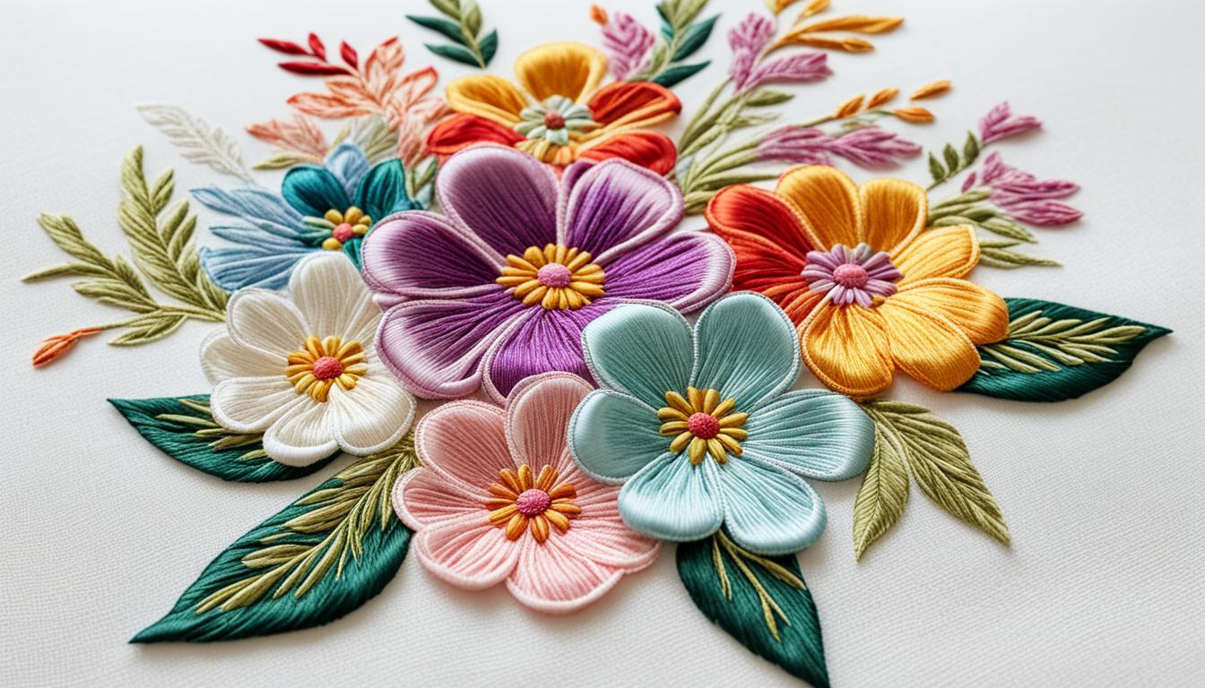 silk ribbon embroidery