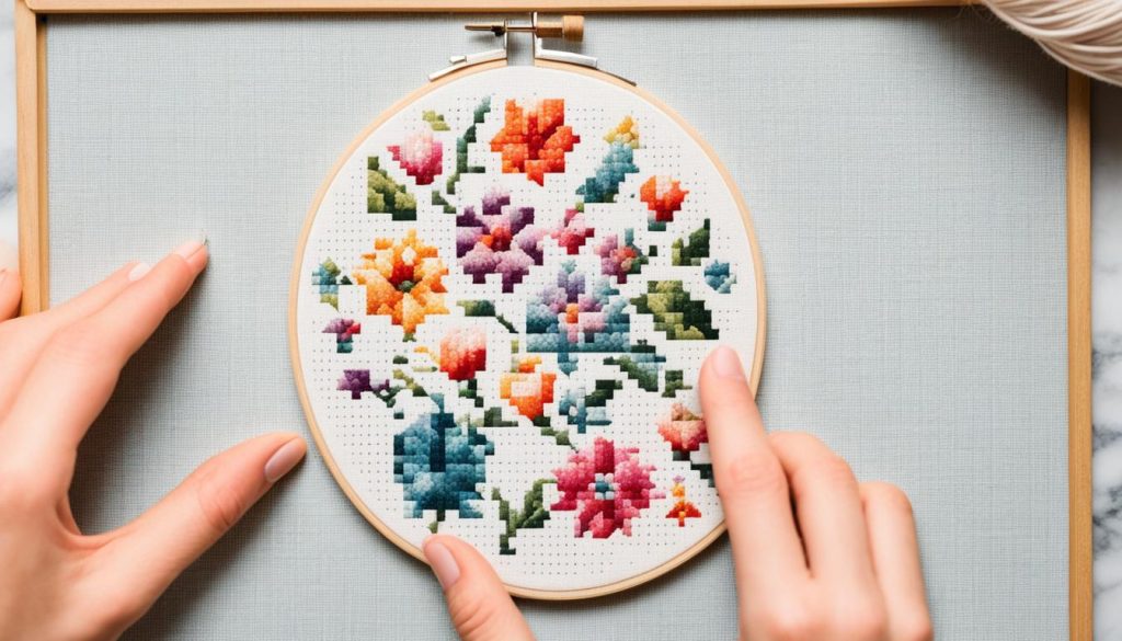 Cross stitch pattern size