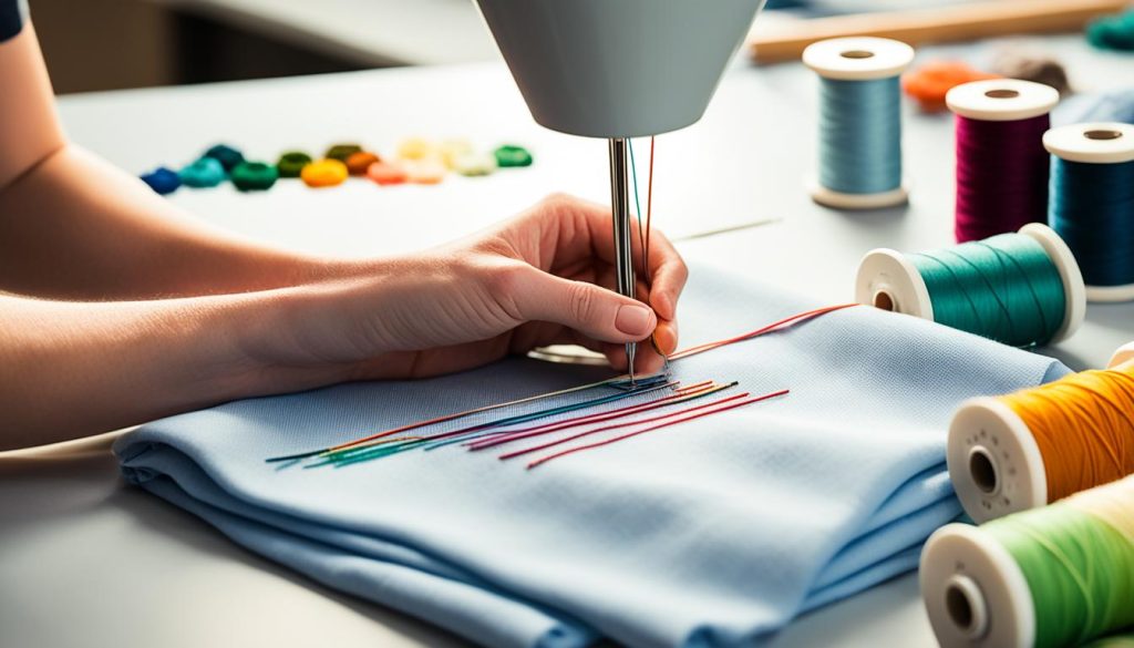 Step-by-step guide to cross stitching your sign