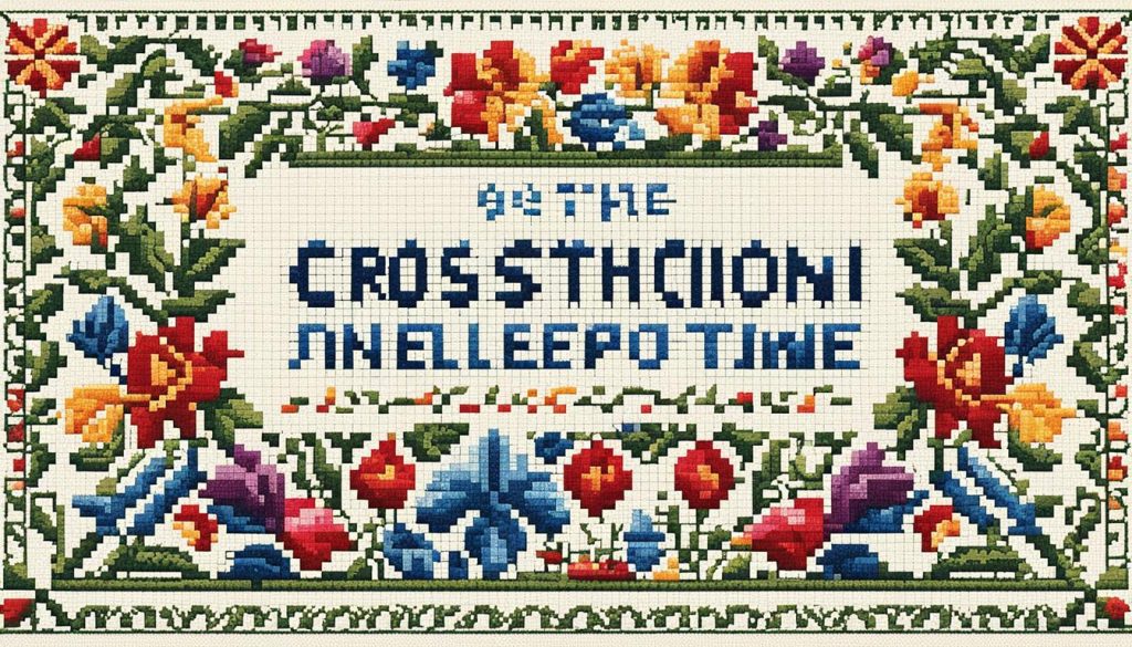 cross stitch history