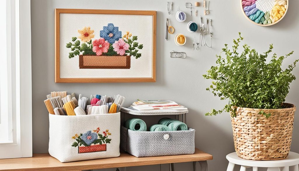 cross stitch storage solutions