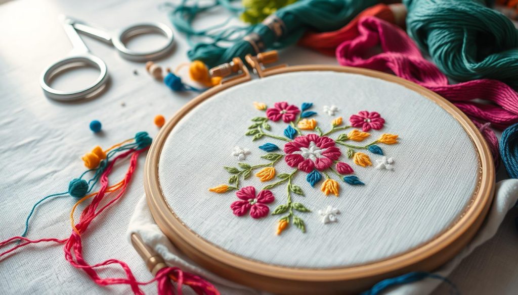 Cross stitch finishing techniques