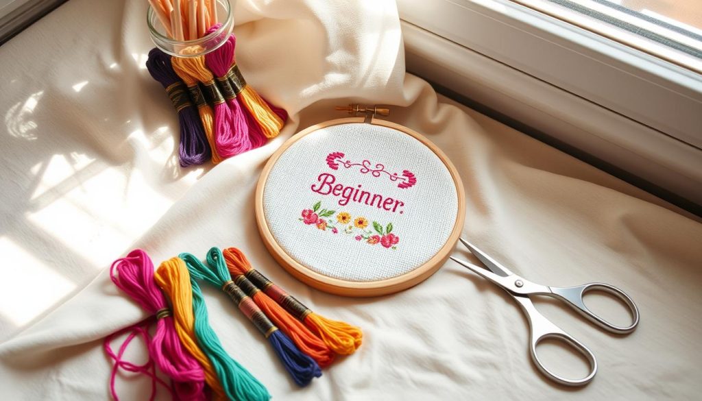 beginner cross stitch