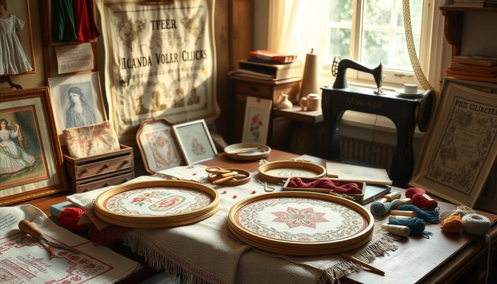 cross stitch history