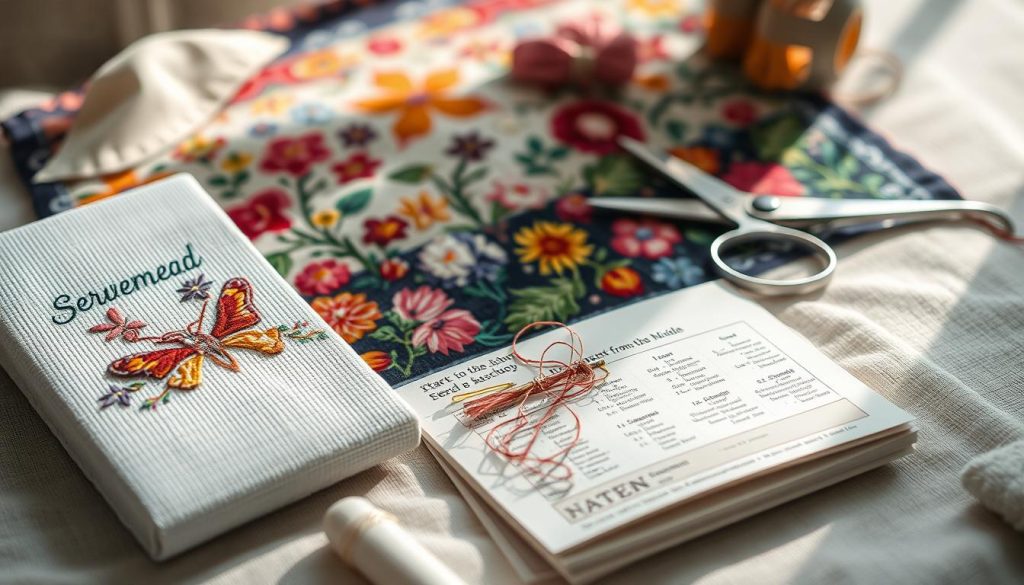 cross stitch starting methods