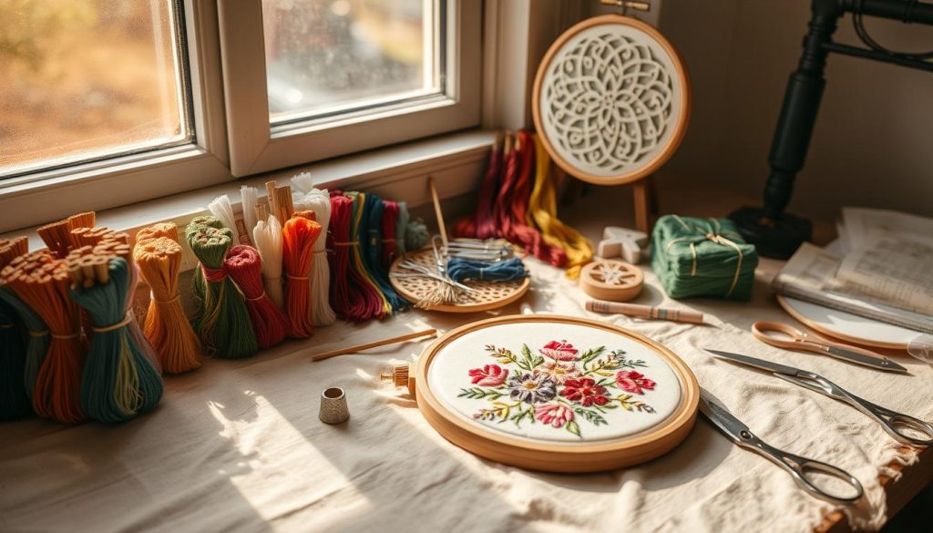 what is embroidery