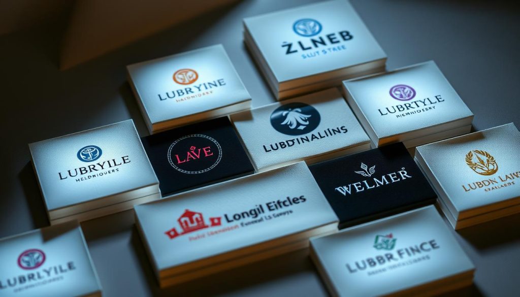 Elegant, minimalist logos displayed in a visually captivating arrangement. The logos are crisp, well-defined, and feature a harmonious color palette that complements the article's subject matter. The layout is clean and balanced, with the logos strategically positioned to create a sense of visual hierarchy. Soft, diffused lighting casts a subtle glow, accentuating the details and textures of the designs. The overall atmosphere is professional, refined, and tailored to the "Embroidery vs. screen print" theme, conveying the durability and timeless appeal of embroidered designs.