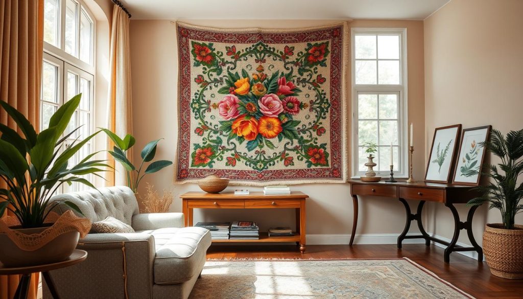 cross stitch home decor