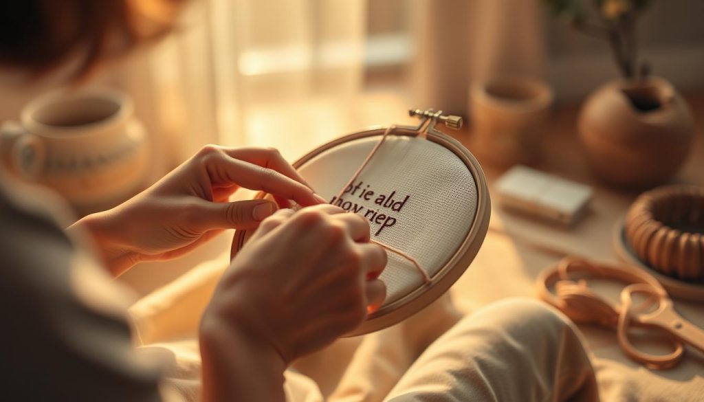 mindful stitching