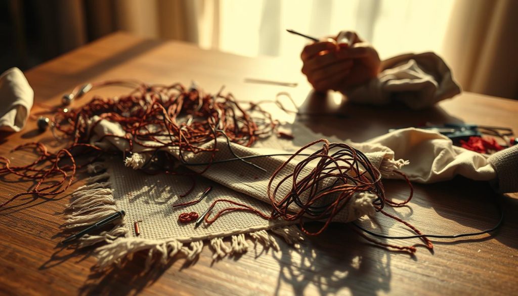 cross stitch mistakes