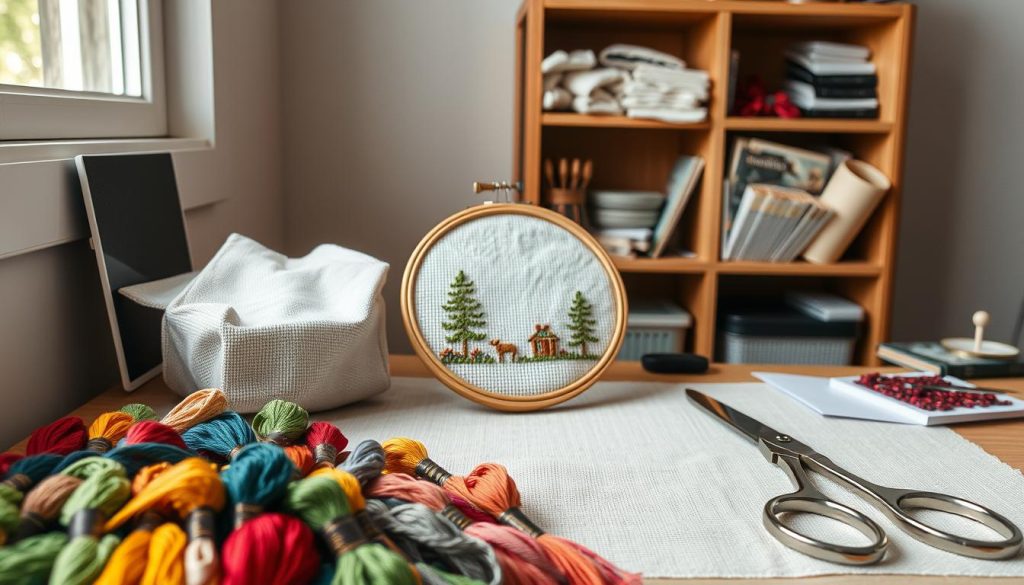 cross stitch organization