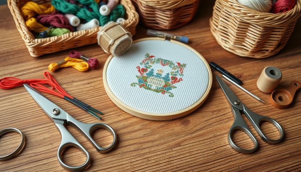 cross stitch tools
