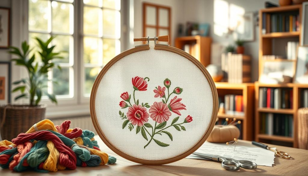 get started cross stitch