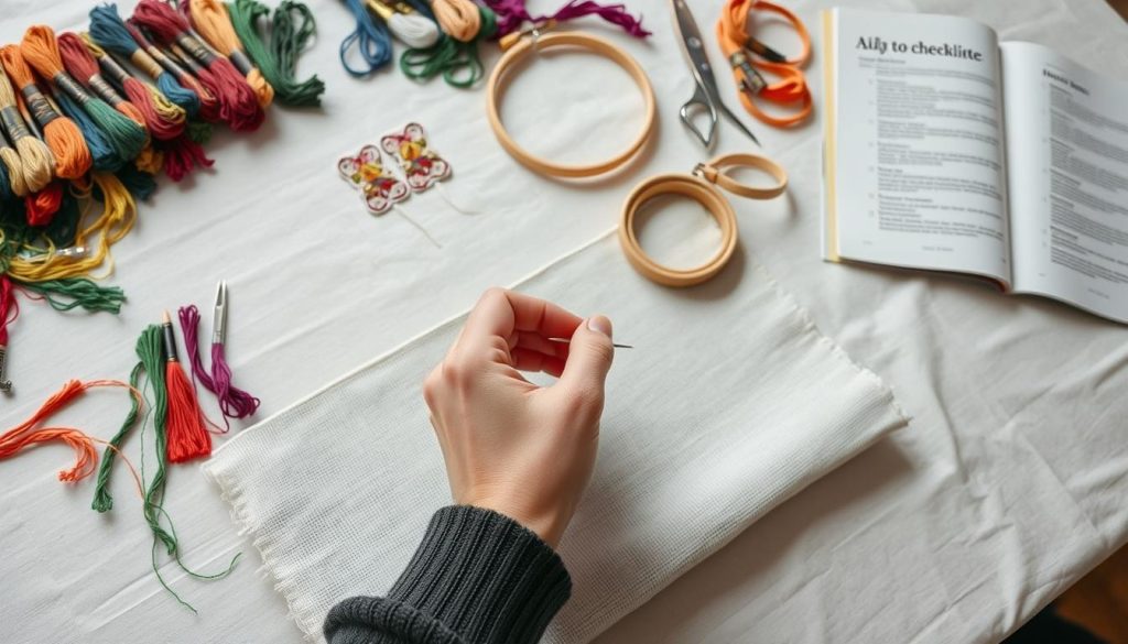 practice cross stitch