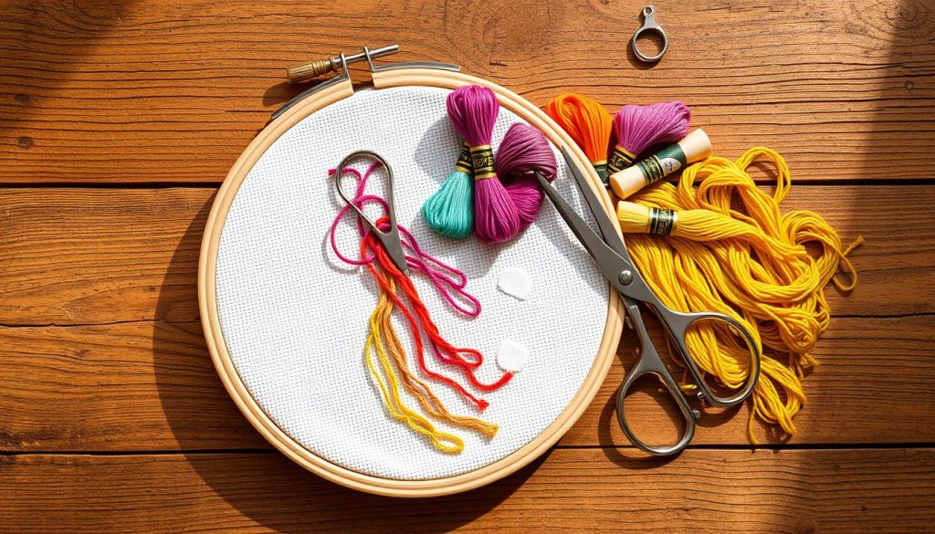 cross stitch materials