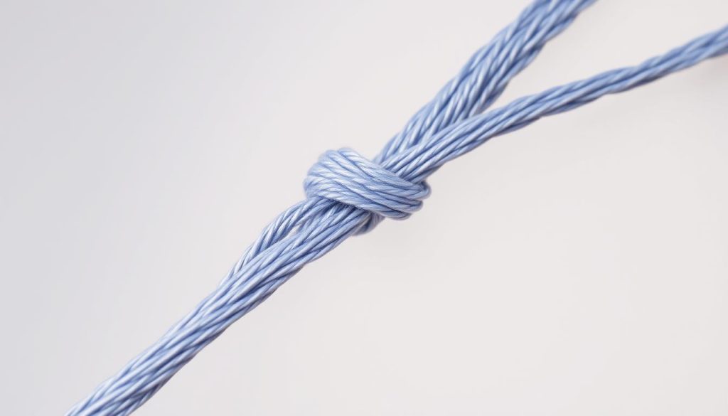 two strands cross stitch