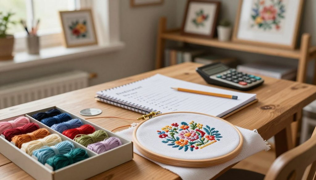 cross stitch budget
