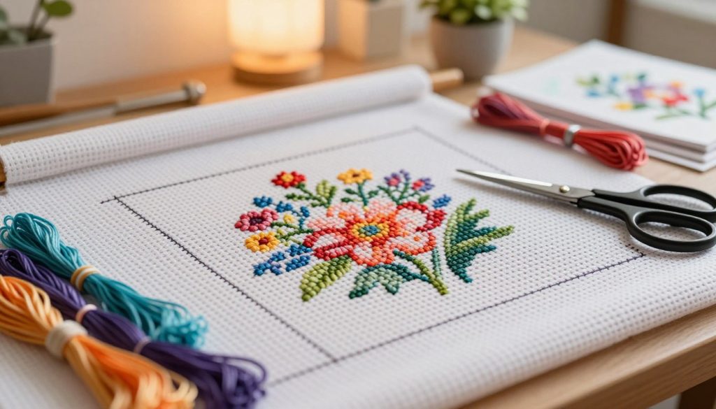 cross stitch gridding