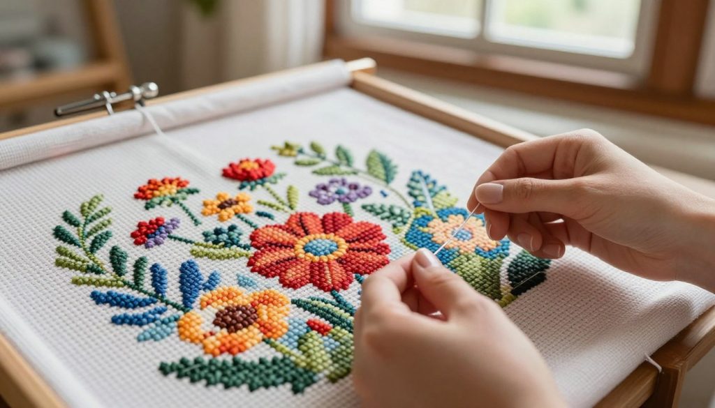 cross stitch techniques