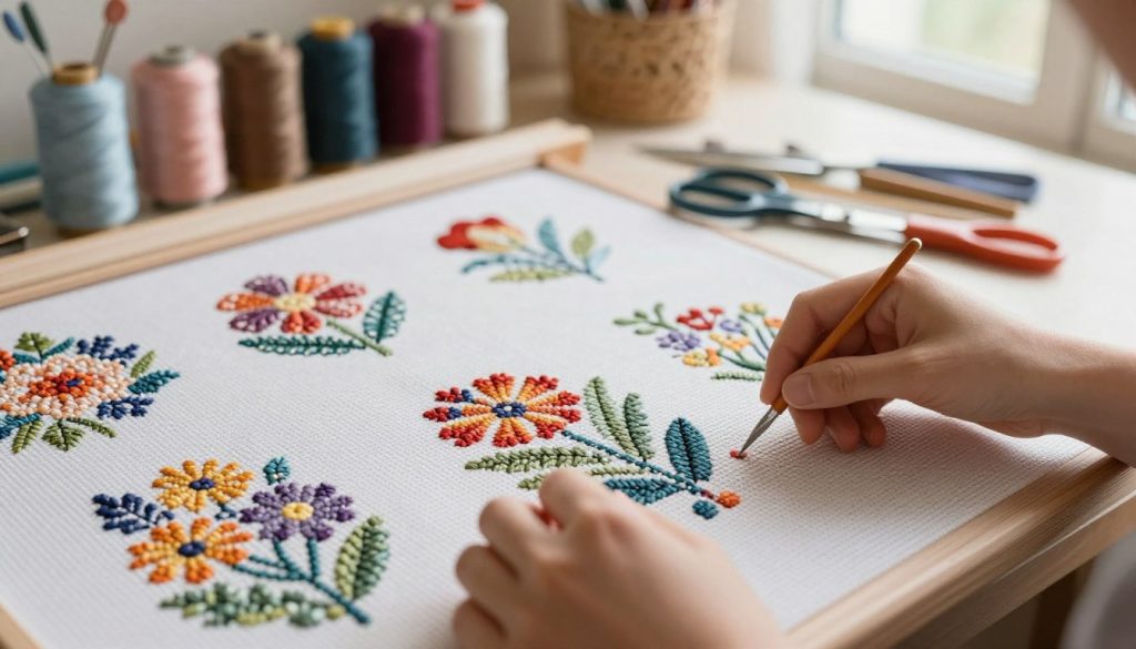 cross stitch techniques